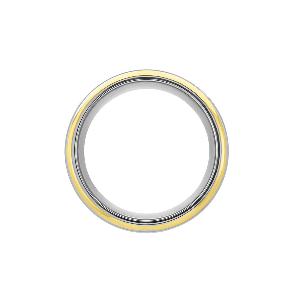  Ring Titan Bicolor Gelb/Silber   5,00mm 