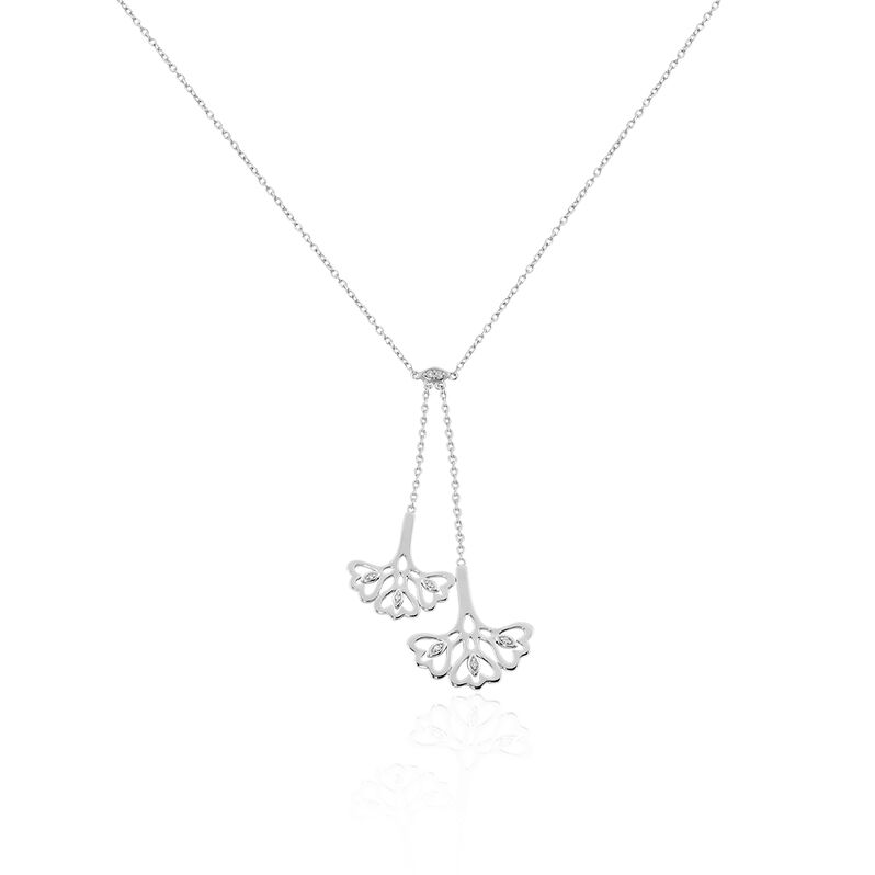 Damen Halskette Silber 925 Zirkonia - Halsketten Damen | OROVIVO
