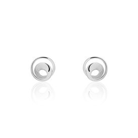 Damen Ohrstecker Silber 925 Kreis - Ohrstecker Damen | OROVIVO