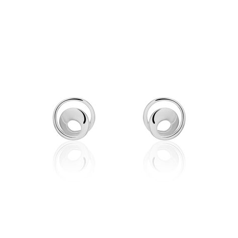 Damen Ohrstecker Silber 925 Kreis - Ohrstecker Damen | OROVIVO