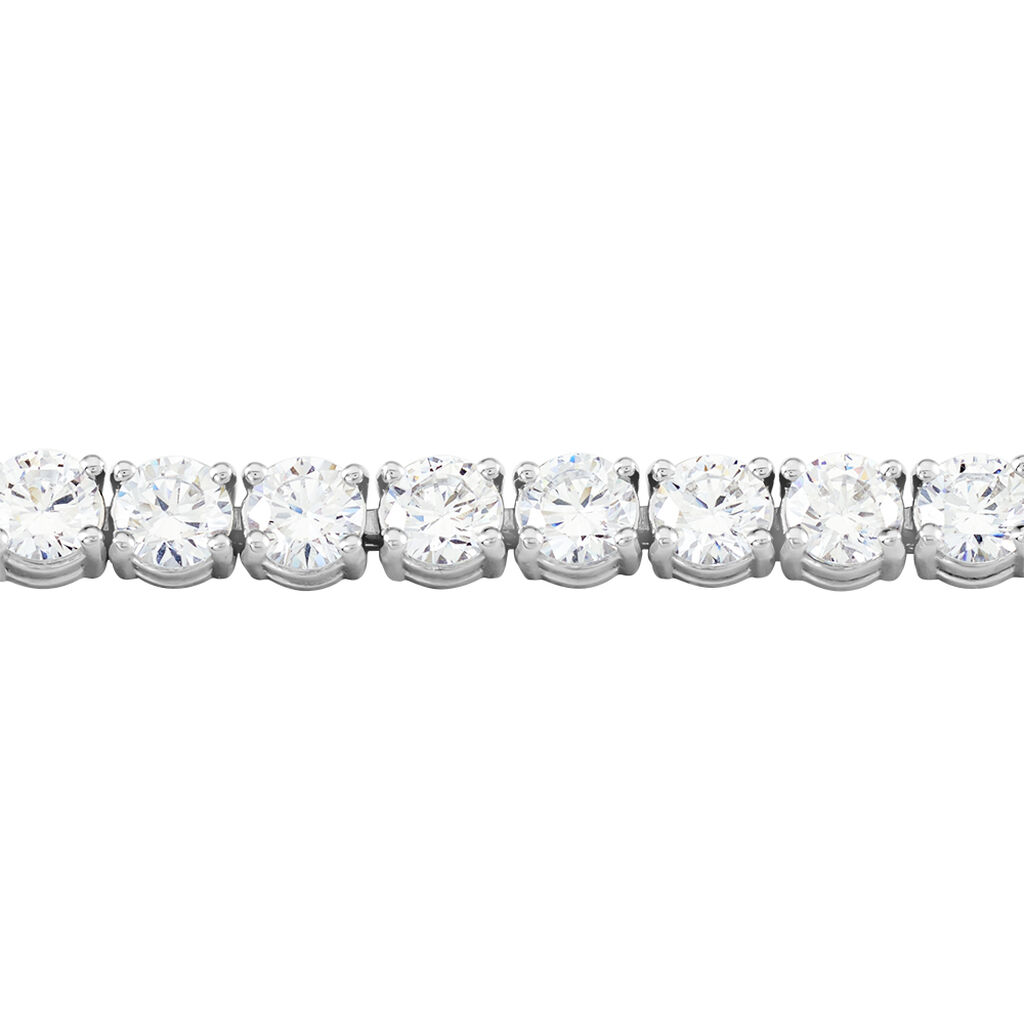 BRACY Damen Armband Silber Silber 925 Zirkonia Wei&szlig; 5,51 ct