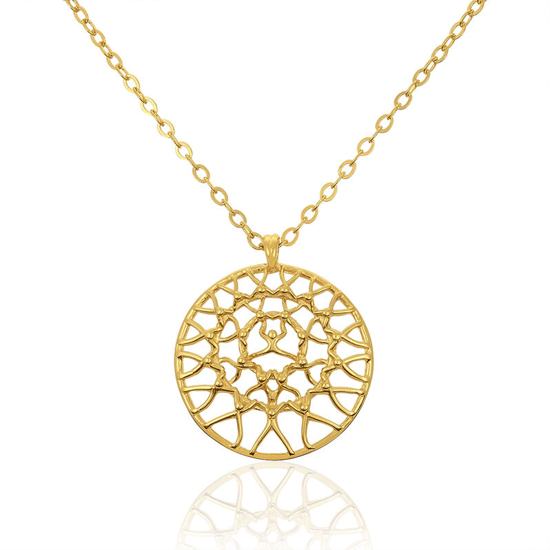 Collier Hafifaae Laiton Jaune - Spannringe Damen | OROVIVO