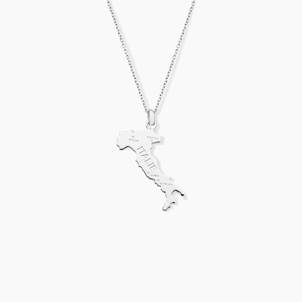 Pendentif Thea Argent Blanc - Spannringe Familie | OROVIVO