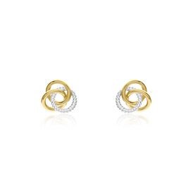 Damen Ohrstecker Messing Gold 750 plattiert - Ohrstecker Damen | OROVIVO