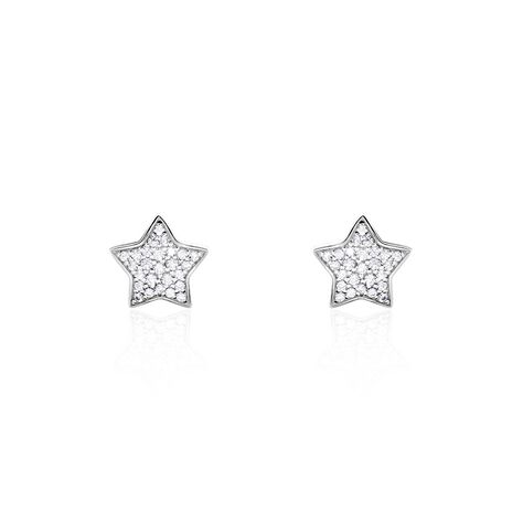Ohrstecker Silber 925 Zirkonia Stern - Ohrstecker Damen | OROVIVO