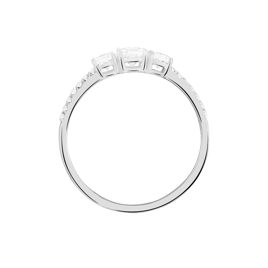 Bague Or Weiss Trilogie - Spannringe Damen | OROVIVO