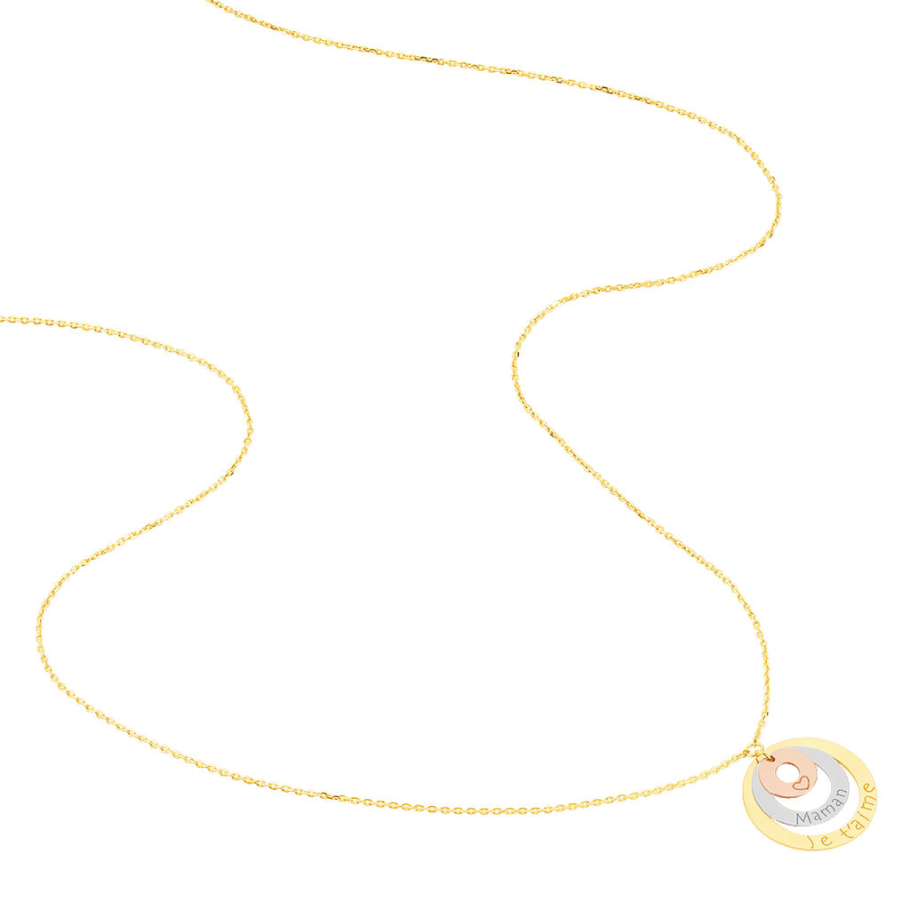 Collier Domini Or Tricolore - Spannringe Damen | OROVIVO