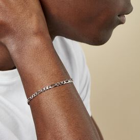 Herrenarmband Figarokette Silber 925  - Armketten Herren | OROVIVO
