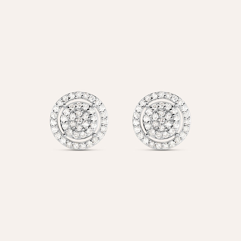 Orecchini Lobo Sophia Oro Giallo Diamante - Spannringe Damen | OROVIVO