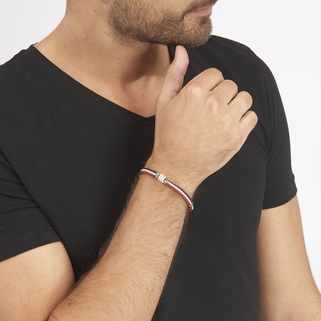 Bracelet Sylvianne Acier Blanc - Spannringe Herren | OROVIVO