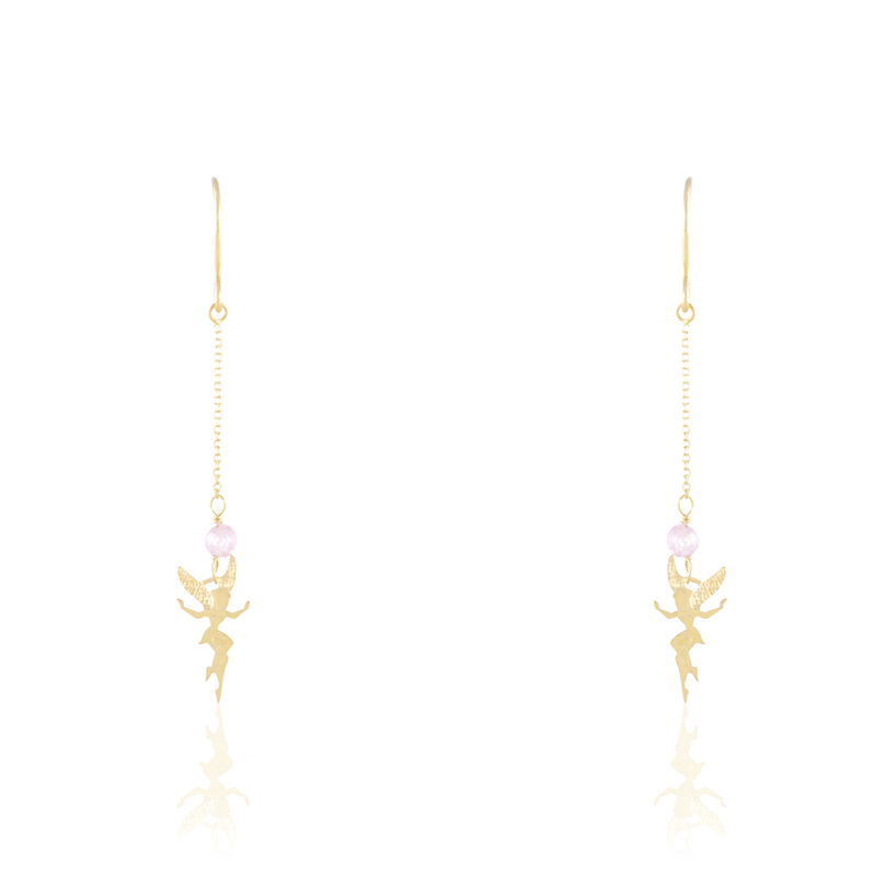 Boucles D'oreilles Pendantes Or Jaune Oxyde De Zirconium - Spannringe Damen | OROVIVO
