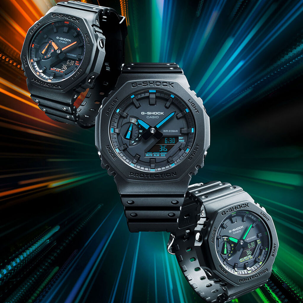 CASIO G-SHOCK Herrenuhr GA-2100-1A2ER Quarz