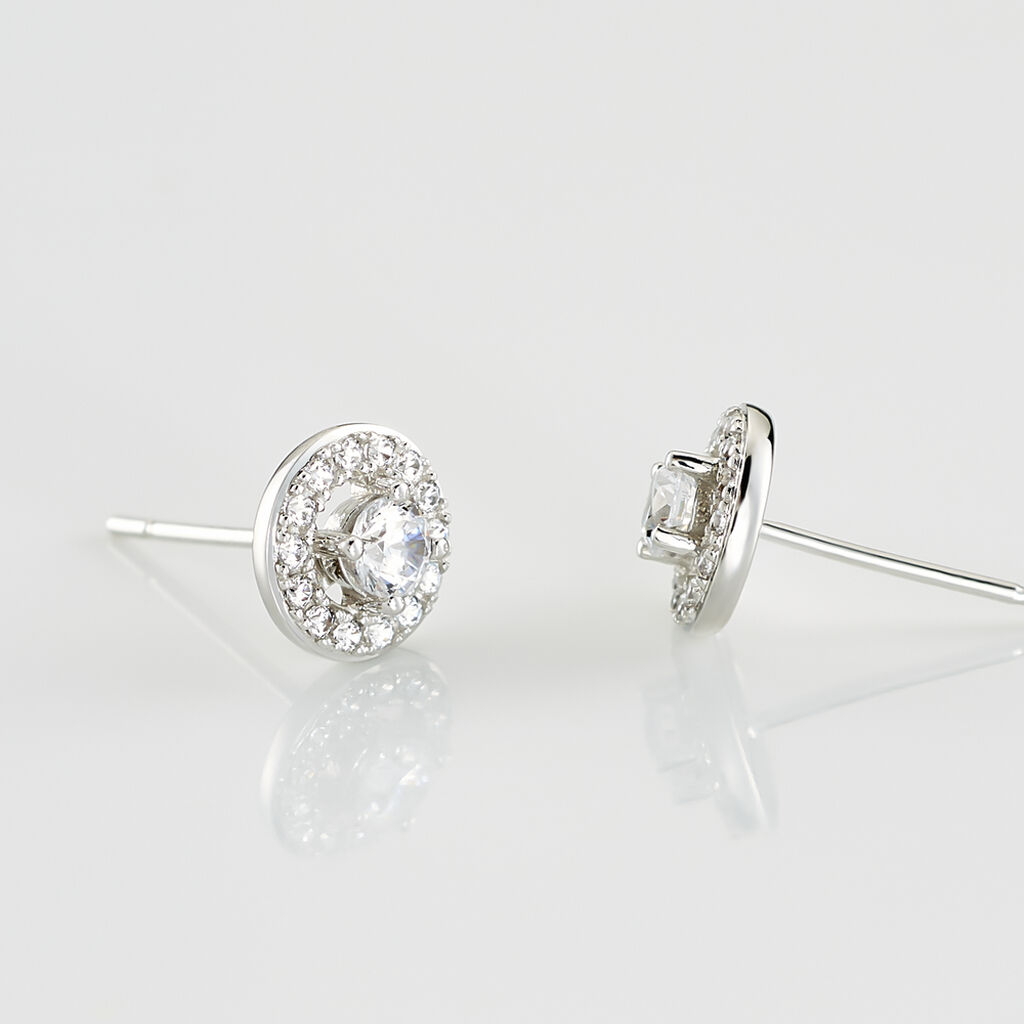 Ringe Ohr- Chips Gold Weiss Ninon - Spannringe Damen | OROVIVO