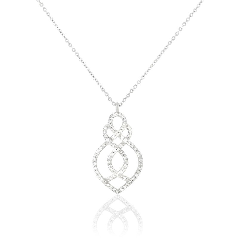 Collier Or Blanc Diamant - Spannringe Damen | OROVIVO
