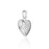 ALESSANDRA HERZ 2 Damen Anh&auml;nger Silber 925 Zirkonia Wei&szlig; Herz