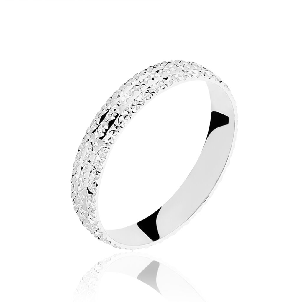 Alliance Roxie Demi Jonc Classique Or Blanc - Spannringe Unisex | OROVIVO