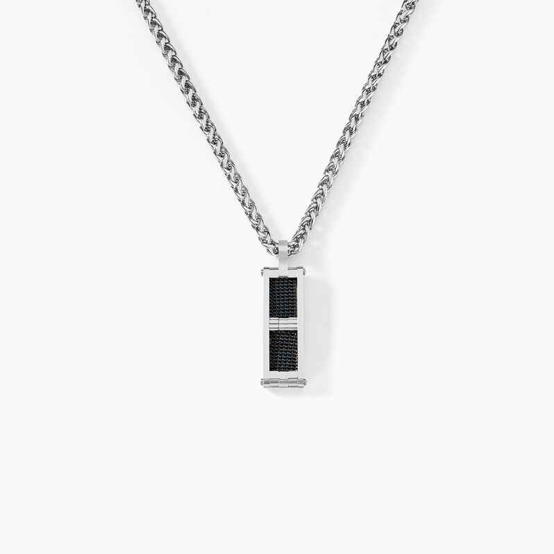 Collier Messy Acier Blanc - Spannringe Herren | OROVIVO