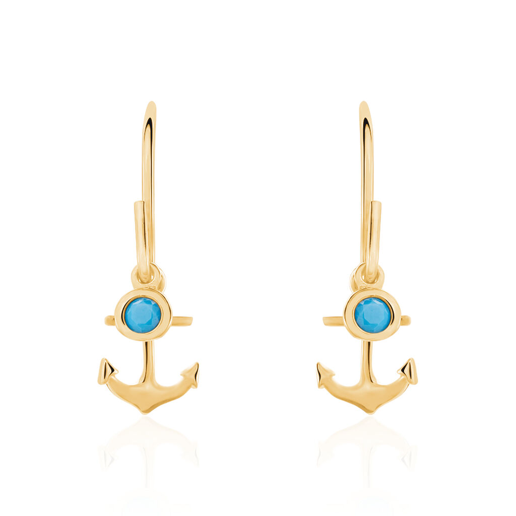 Boucles D'oreilles Plaque Or Garsendis P - Spannringe Damen | OROVIVO