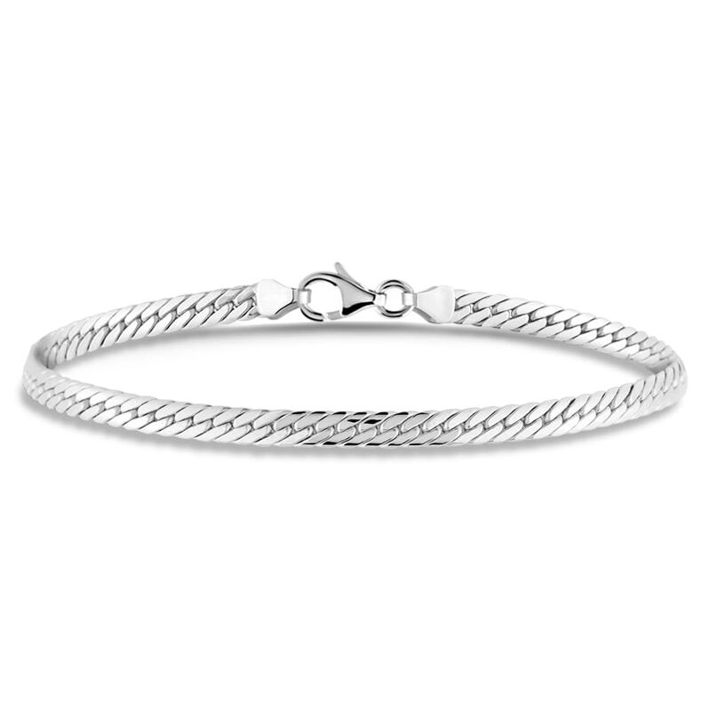 Bracciale Catena Colette Oro Bianco - Spannringe Damen | OROVIVO