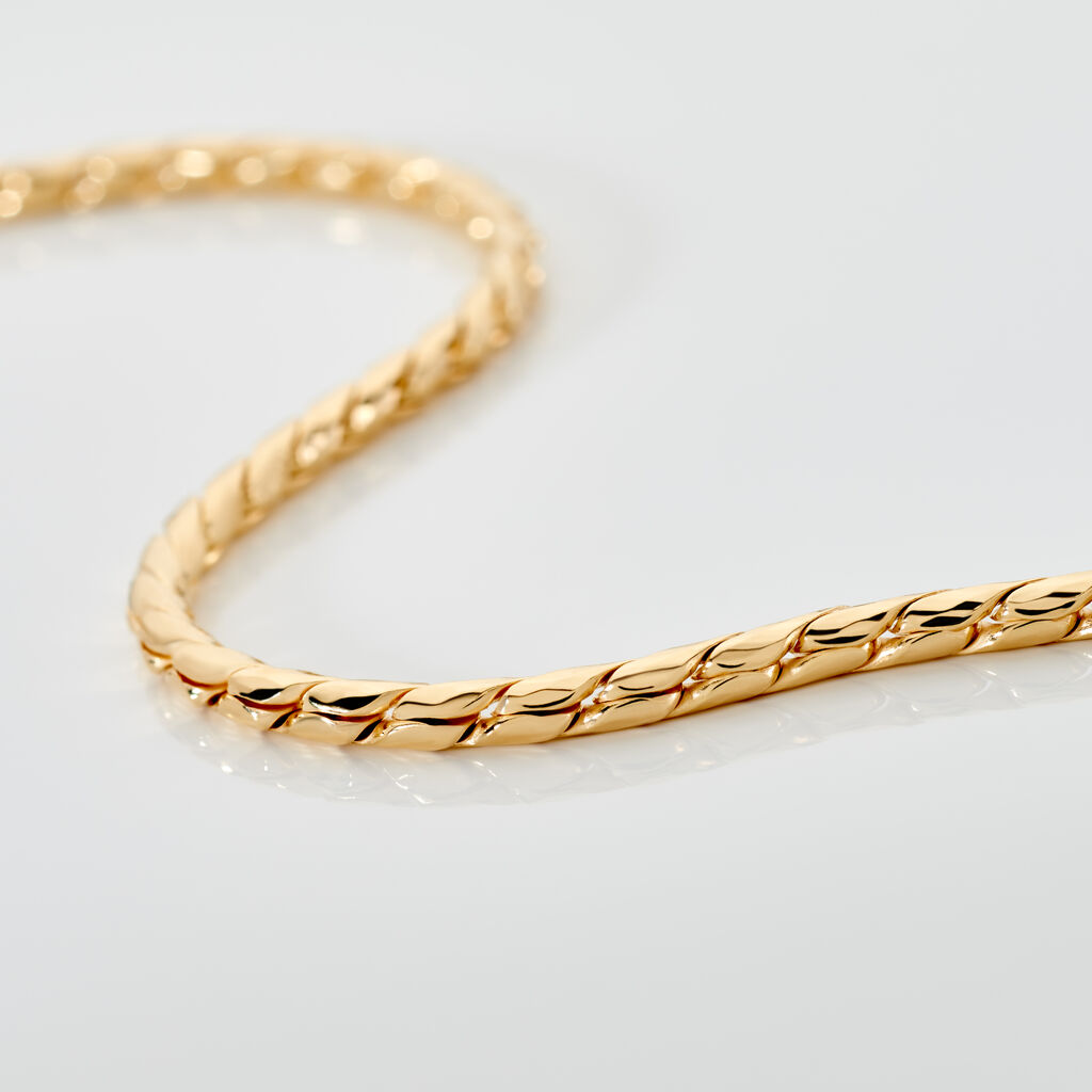 SOFI Damen Armband Silber vergoldet 925 B 3,15 mm