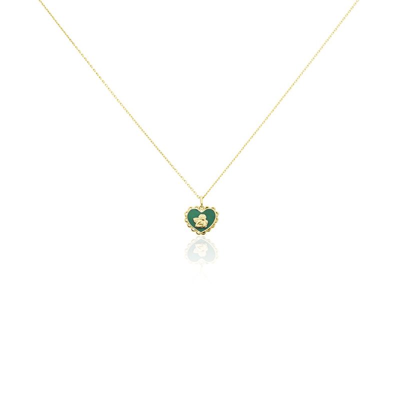 Collier Argent Jaune - Spannringe Damen | OROVIVO