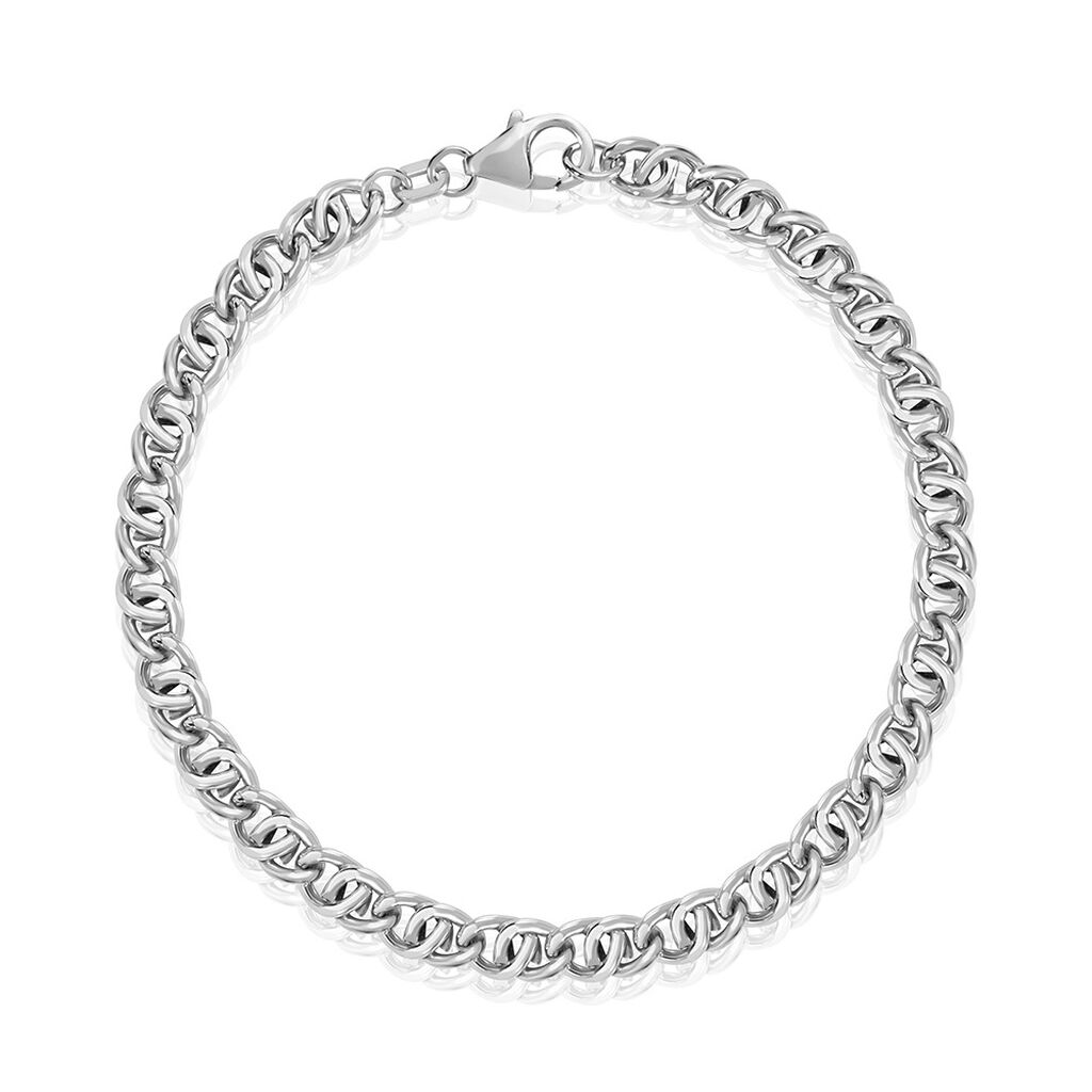 ALICE Damen Armkette Silber 925 B 4,9 mm, Armkette ohne Stein