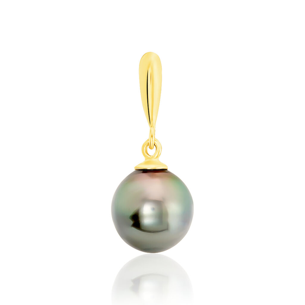 Pendentif Or Jaune   Et Perle - Spannringe Damen | OROVIVO