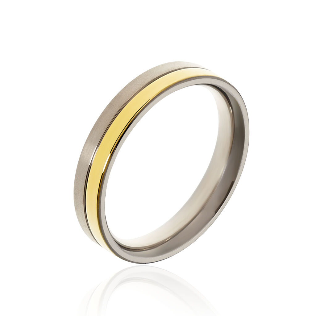 KONA Damen Ring Titan Bicolor