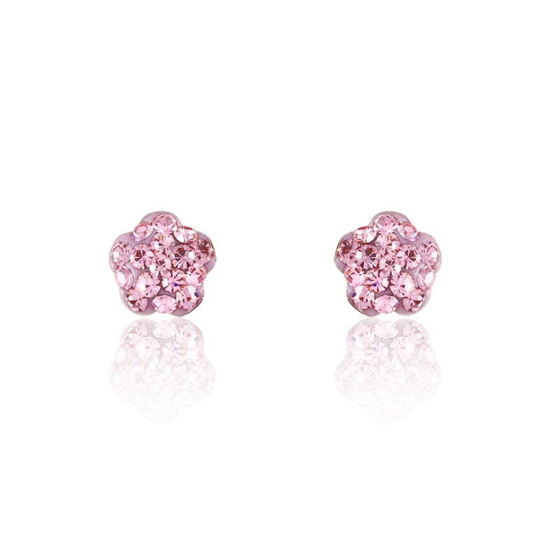 Boucles D'oreilles Puces Mellissa Or Jaune Pierre De Synthese - Spannringe Damen | OROVIVO