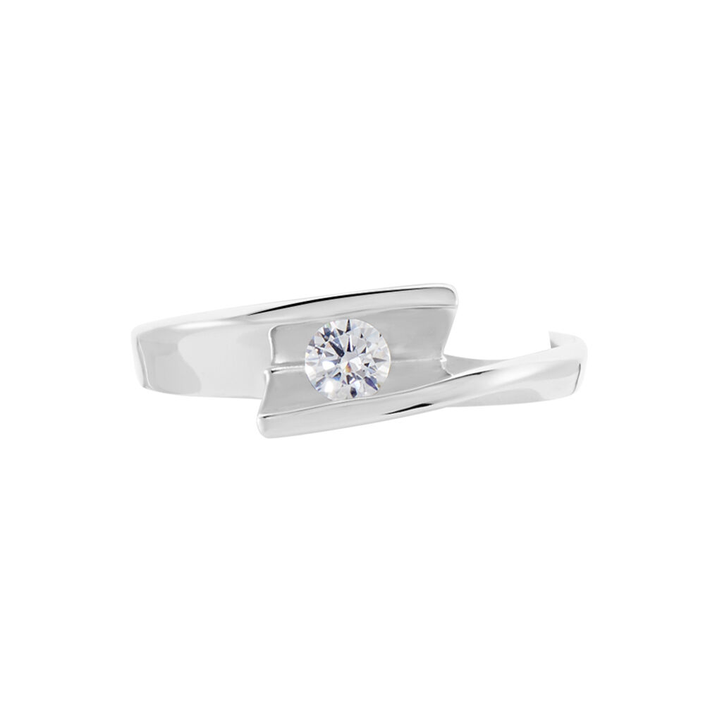 Damen Ring Silber 925 Zirkonia 2,63mm  - Hochzeitsringe Damen | OROVIVO