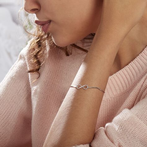 Damenarmband Silber 925 Infinity - Armbänder  | OROVIVO
