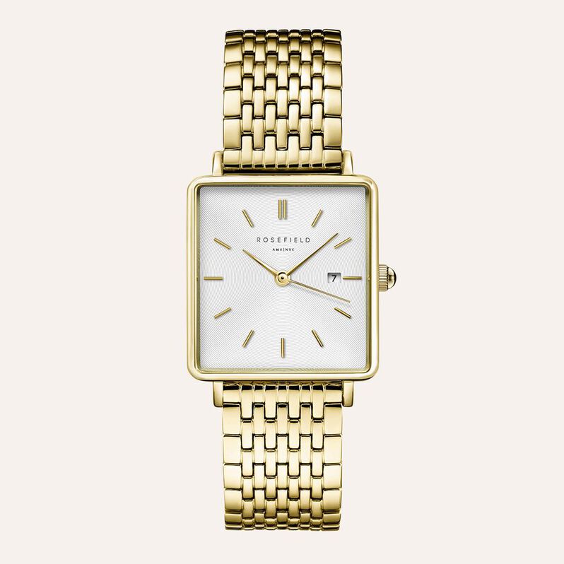Orologio Al Quarzo Rosefield The Boxy Qwsg-q09 - Spannringe Damen | OROVIVO