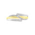 BODIL Damen Ring Gold 375 (9 Karat) Diamant Wei&szlig; 0,05 ct Welle