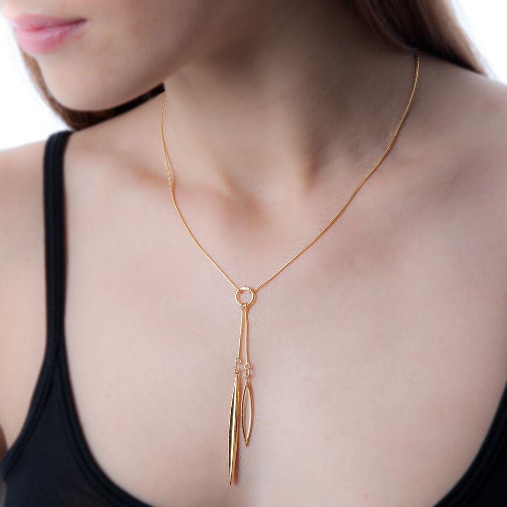 Collier Plaqué Or - Spannringe Damen | OROVIVO