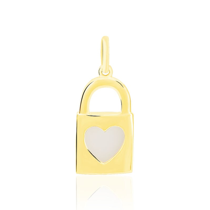 Pendentif Aldineae Or Jaune Nacre - Spannringe Damen | OROVIVO