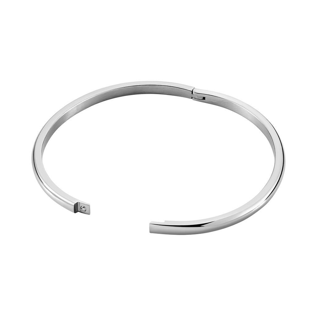 Damen Armreif / Armspange Edelstahl Ohne Stein Lexie 60,00mm  - Armreifen Damen | OROVIVO