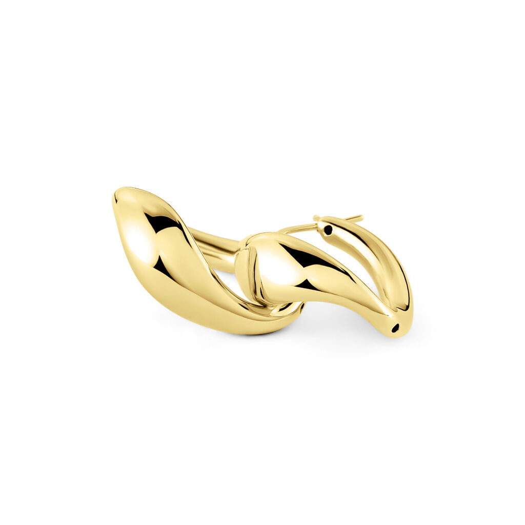 ANA Damen Creolen Silber vergoldet 925 - Creolen Damen | OROVIVO