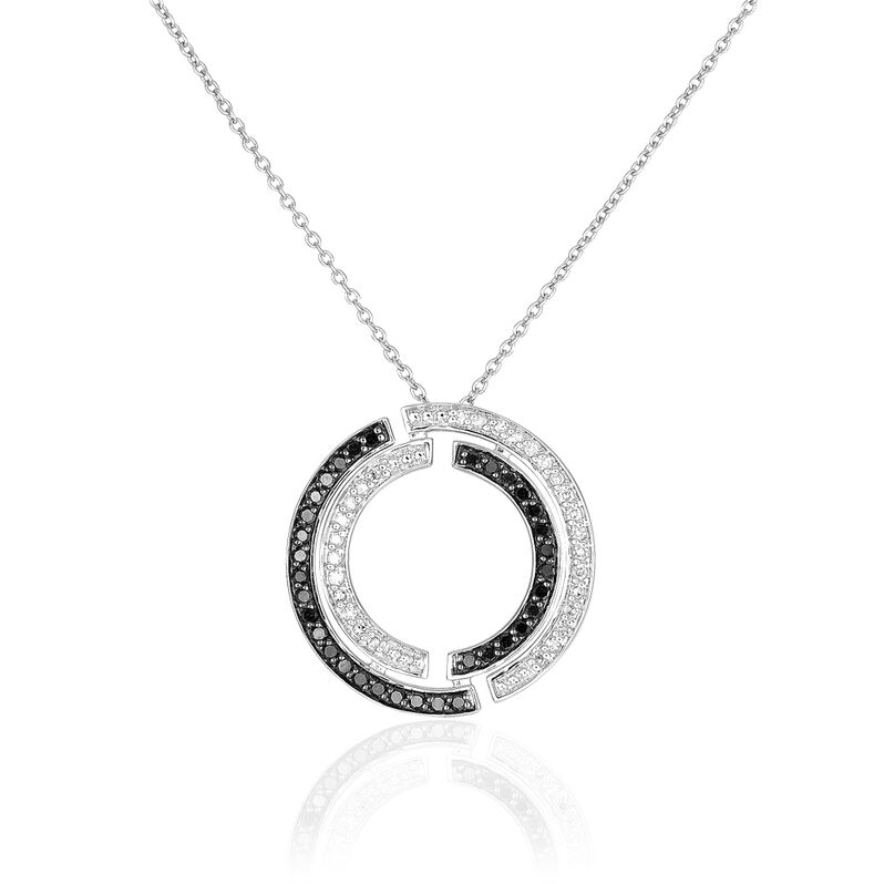 Collier Gravity Or Blanc Diamant - Spannringe Damen | OROVIVO