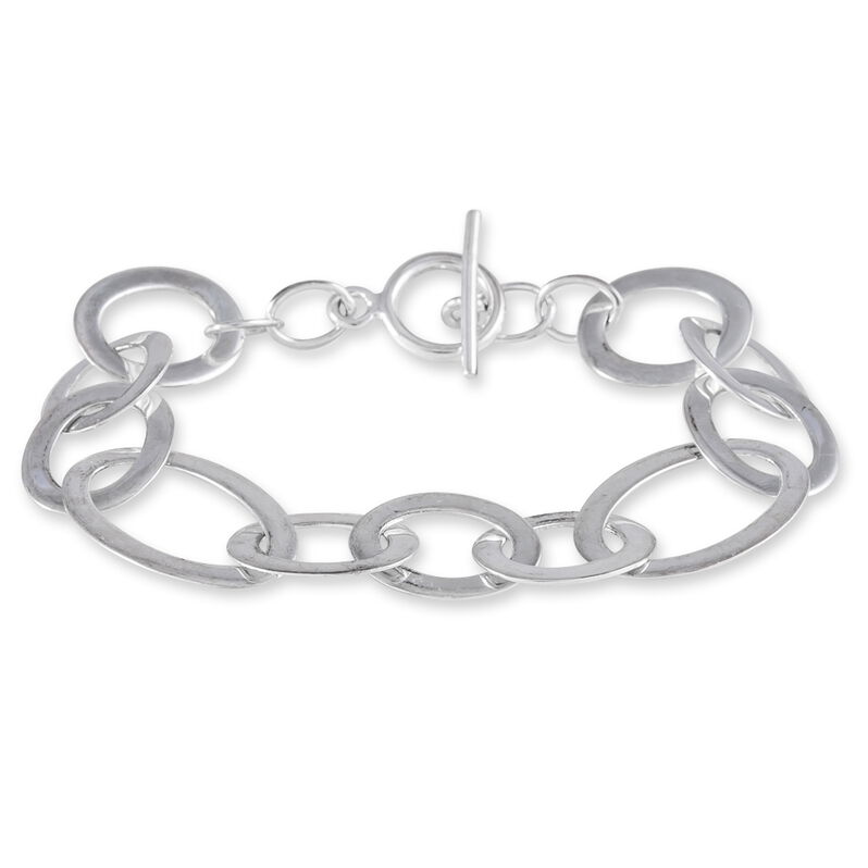 Bracelet Praxedeae Argent Blanc - Spannringe Damen | OROVIVO