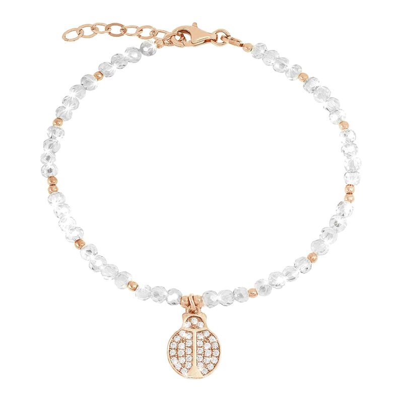 Bracciale coccinella in argento - Spannringe Damen | OROVIVO