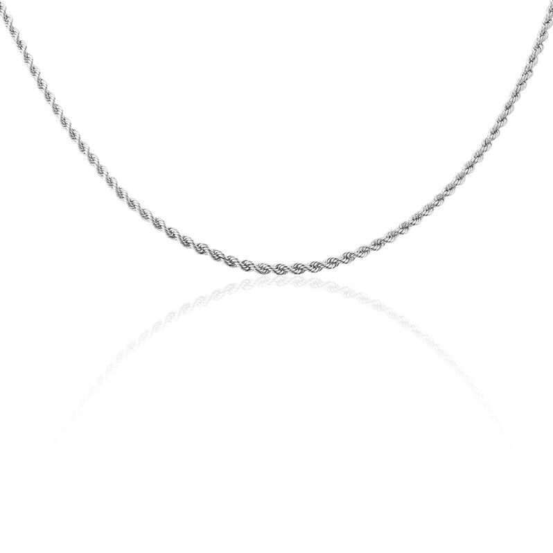 Chaine Jerry Maille Corde Or Weiss - Spannringe Damen | OROVIVO