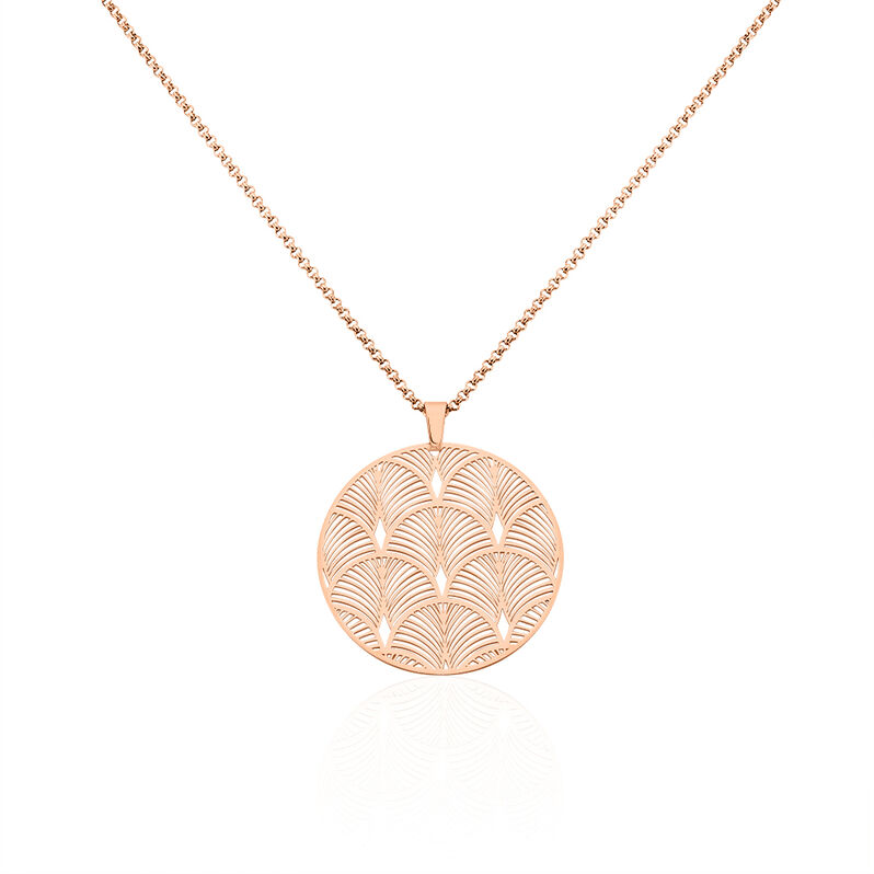 Damen Halskette Edelstahl Rosé Vergoldet - Halsketten Damen | OROVIVO