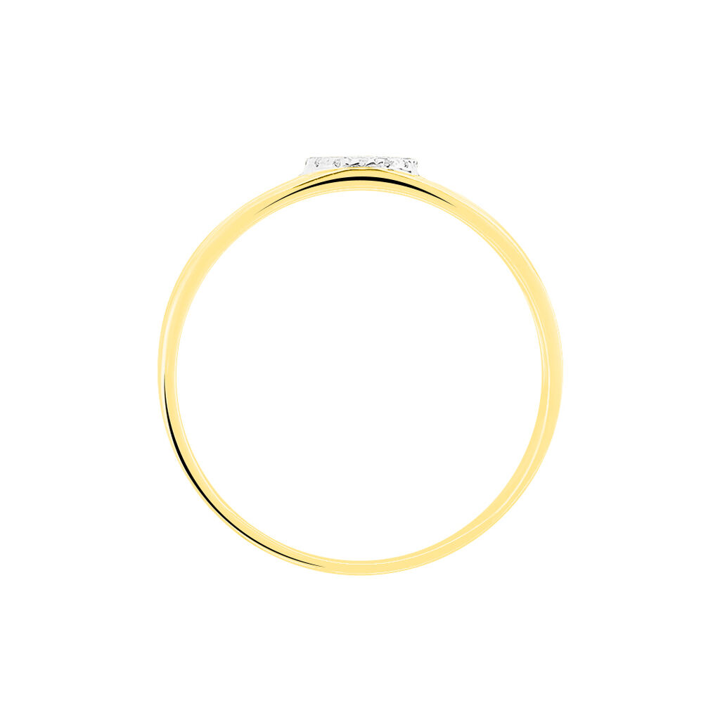 Bague Elsa Or Bicolore Diamant - Spannringe Damen | OROVIVO
