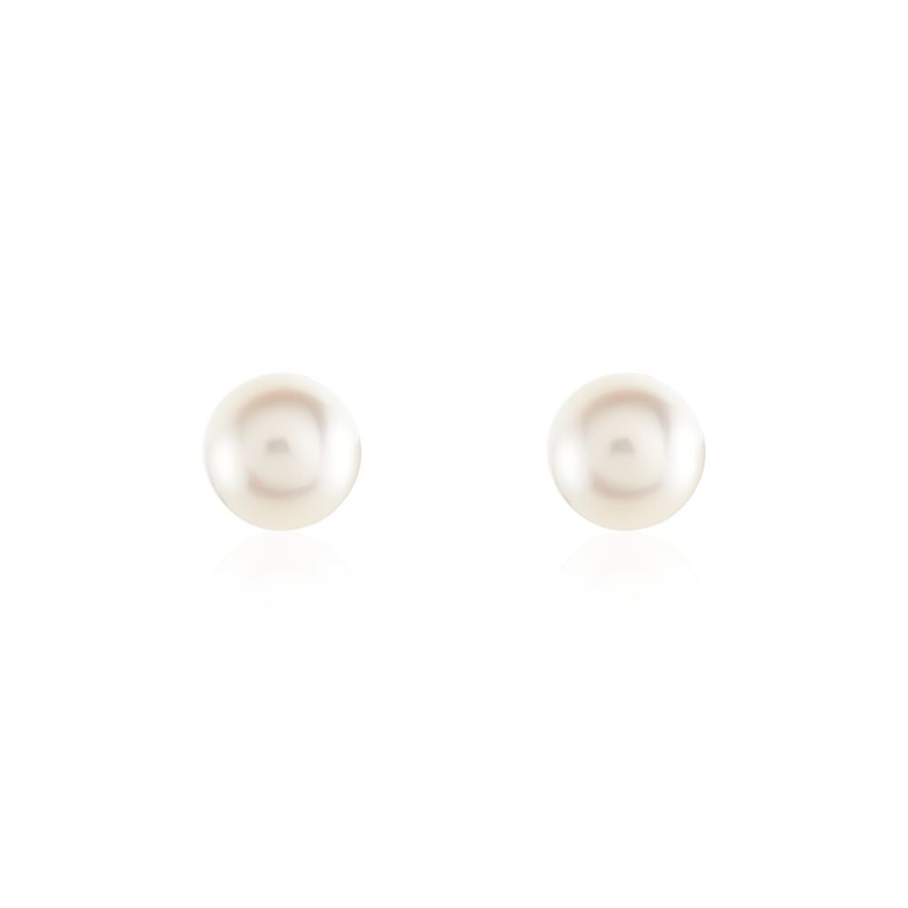 Ohrstecker Gold 375 Zuchtperle 8-9 mm - Ohrstecker Damen | OROVIVO