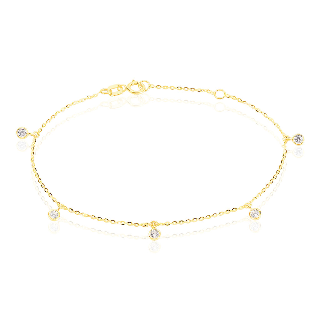 Damen Armband Gold 375 Zirkonia Talila 1 - Armbänder Damen | OROVIVO