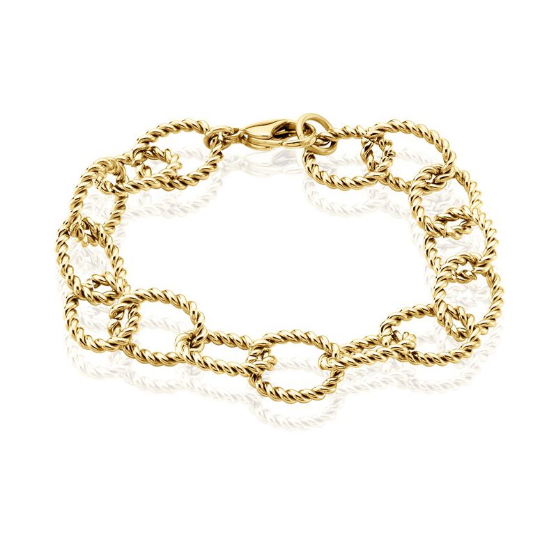 Bracelet Acier Dore Alparslan - Spannringe Damen | OROVIVO