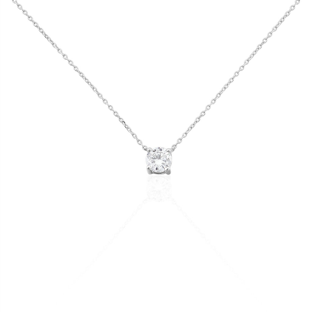 Collier Or Weiss Anatoli Solitaire - Spannringe Damen | OROVIVO