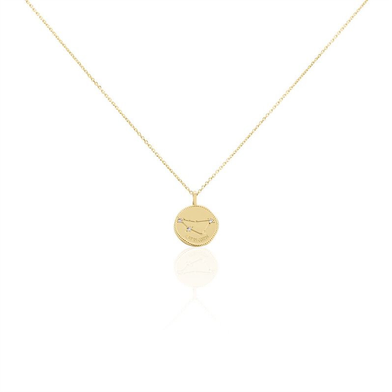 Collier Iago Plaque Or Oxydes De Zirconium - Spannringe Damen | OROVIVO