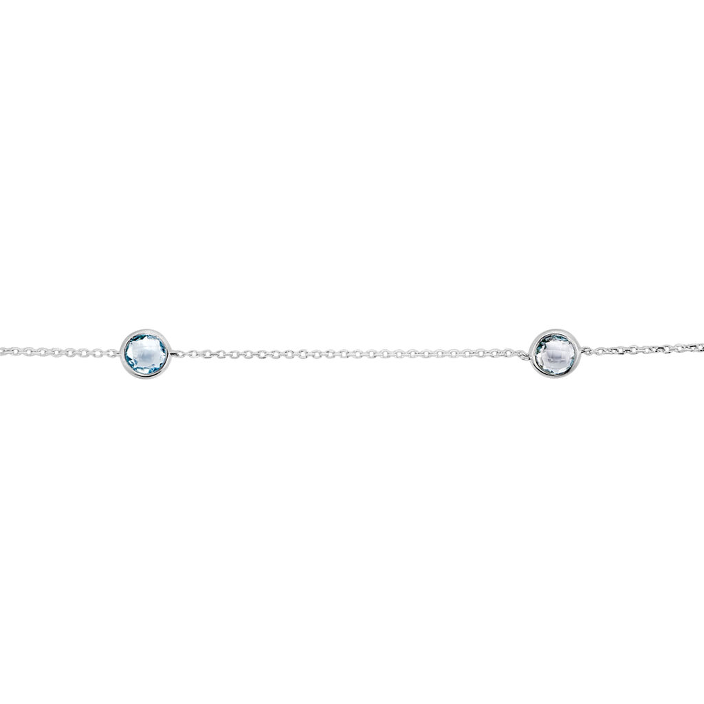 Bracelet Or Weiss Topazes - Spannringe Damen | OROVIVO