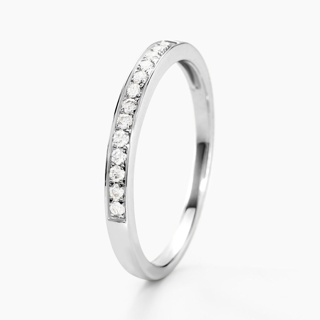 Alliance Rhea Or Blanc Diamant - Spannringe Damen | OROVIVO